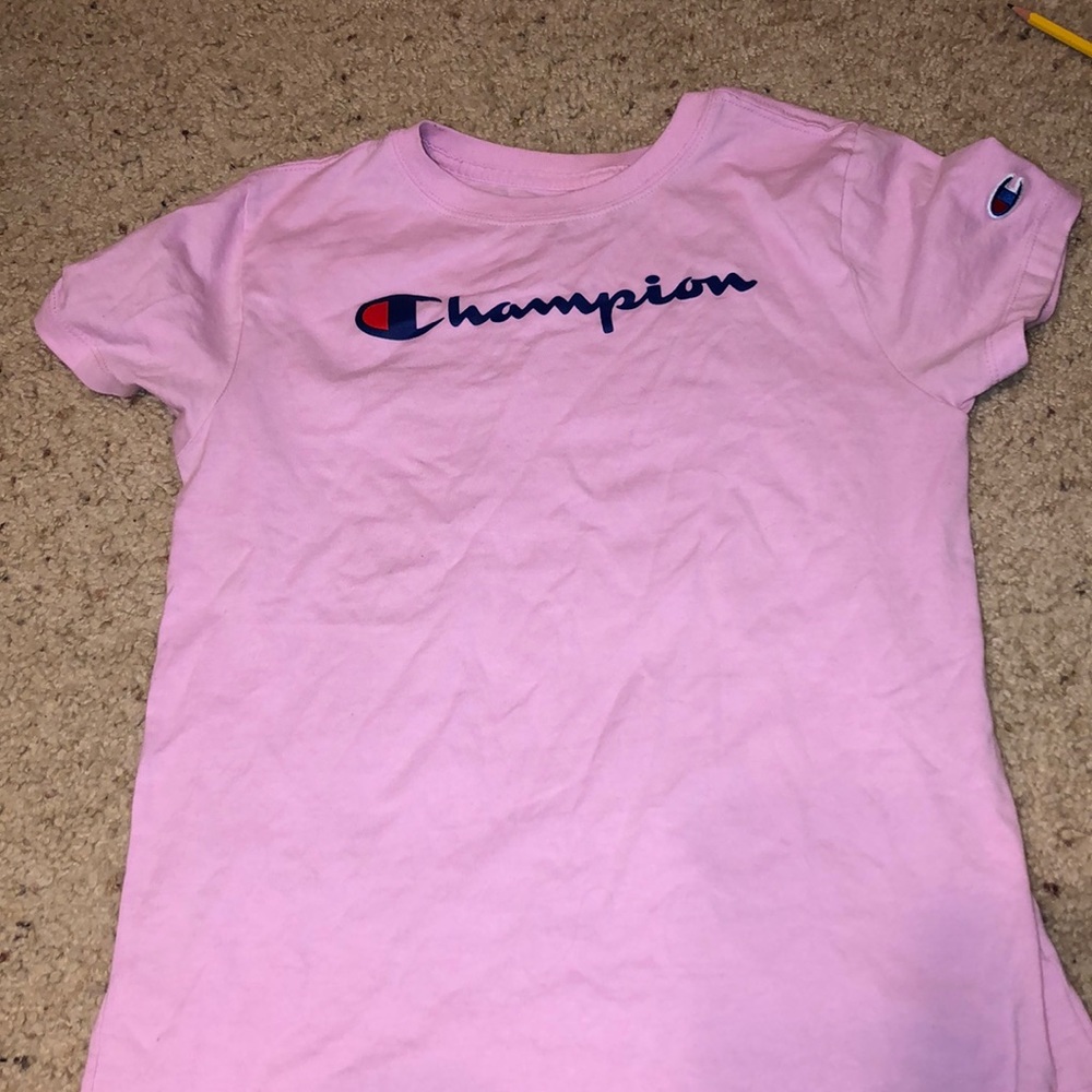 Pink champion shirt
